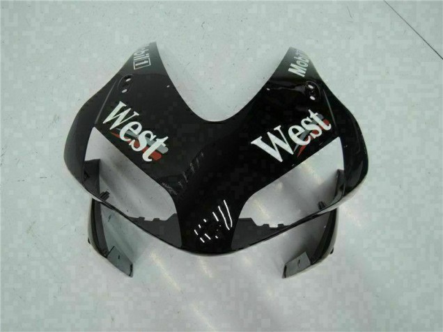03-04 Black West CBR600RR Motorcycle Fairings 03-04 Black West CBR600RR Motorcycle Fairings