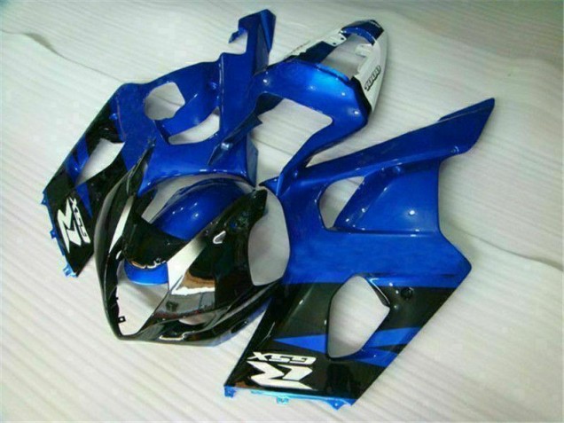03-04 Blue Black GSXR 1000 Motorcycle Fairings