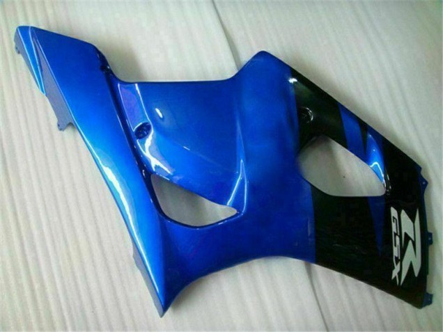 03-04 Blue Black GSXR 1000 Motorcycle Fairings