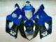 03-04 Blue Black GSXR 1000 Motorcycle Fairings