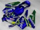 03-04 Blue Green Movistar Castrol CBR600RR Motorcycle Fairings 03-04 Blue Green Movistar Castrol CBR600RR Motorcycle Fairings
