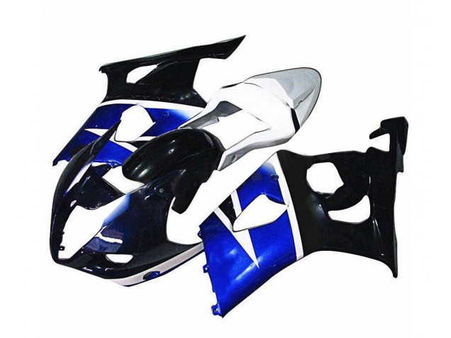 03-04 Blue White GSXR 1000 Motorcycle Fairings
