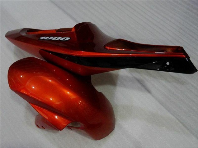 03-04 Brown Black GSXR 1000 Motorcycle Fairing