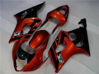 03-04 Brown Black GSXR 1000 Motorcycle Fairing