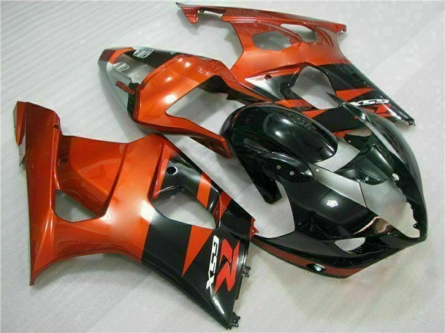 03-04 Brown Black GSXR 1000 Motorcycle Fairings 03-04 Brown Black GSXR 1000 Motorcycle Fairings