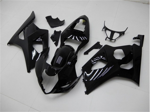 03-04 Glossy Black GSXR 1000 Full Motorcycle Fairing Kits
