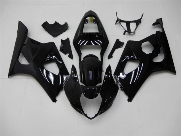 03-04 Glossy Black GSXR 1000 Full Motorcycle Fairing Kits