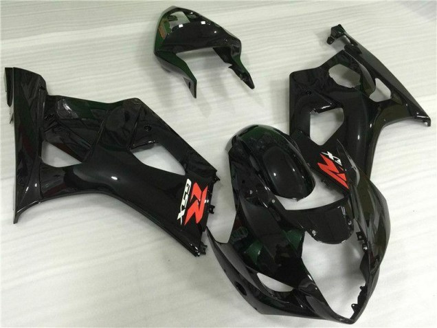 03-04 Glossy Black GSXR 1000 Motorcycle Bodywork