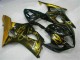 03-04 Gold Black GSXR 1000 Motorcycle Fairings