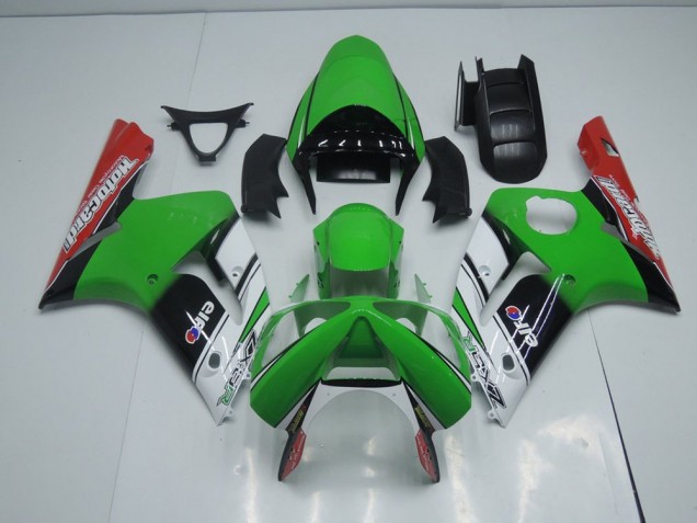 03-04 Green Motocard ZX6R Motorcycle Fairings