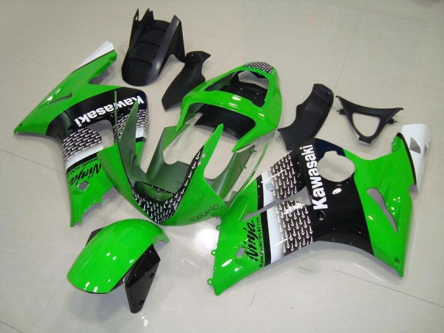 03-04 Green Nakano ZX6R Motorcycle Fairings 03-04 Green Nakano ZX6R Motorcycle Fairings