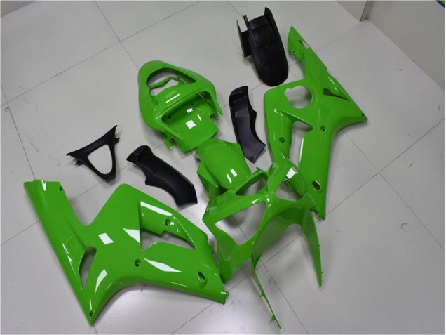 03-04 Green ZX6R Motorcycle Fairing 03-04 Green ZX6R Motorcycle Fairing