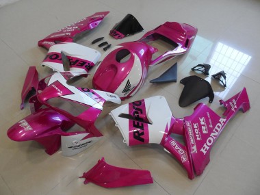 03-04 Pink Repsol CBR600RR Motorcycle Fairing