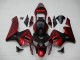 03-04 Red Black CBR600RR Motorcycle Bodywork 03-04 Red Black CBR600RR Motorcycle Bodywork