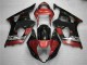 03-04 Red Black GSXR 1000 Motorcycle Fairings