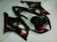 03-04 Red Flame GSXR 1000 Motorcycle Fairings 03-04 Red Flame GSXR 1000 Motorcycle Fairings