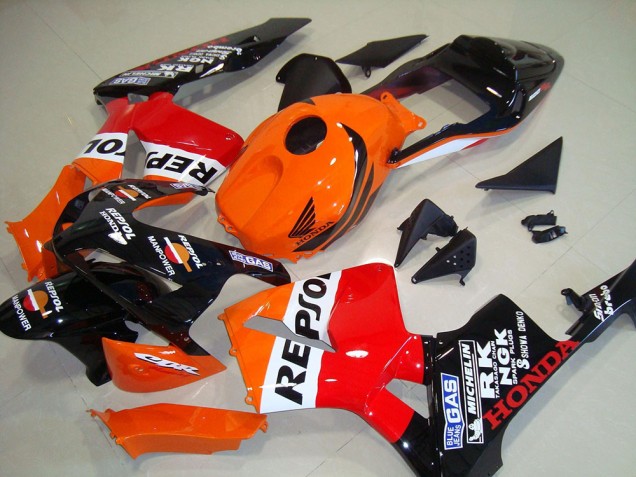 03-04 Repsol CBR600RR Motorcycle Fairing Kits 03-04 Repsol CBR600RR Motorcycle Fairing Kits