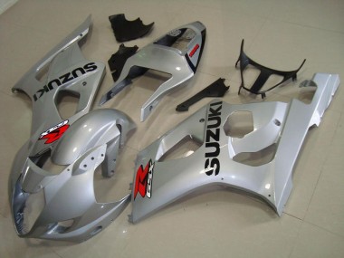 03-04 Silver GSXR 1000 Motorcycle Bodywork