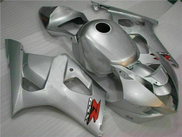 03-04 Silver GSXR 1000 Motorcycle Fairing 03-04 Silver GSXR 1000 Motorcycle Fairing
