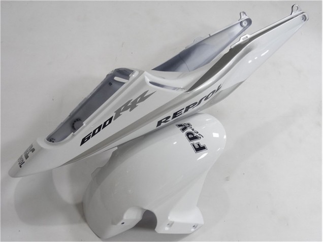 03-04 Silver White Black Repsol CBR600RR Motorcycle Fairing