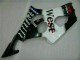 03-04 White Black GSXR 1000 Full Motorcycle Fairing Kits