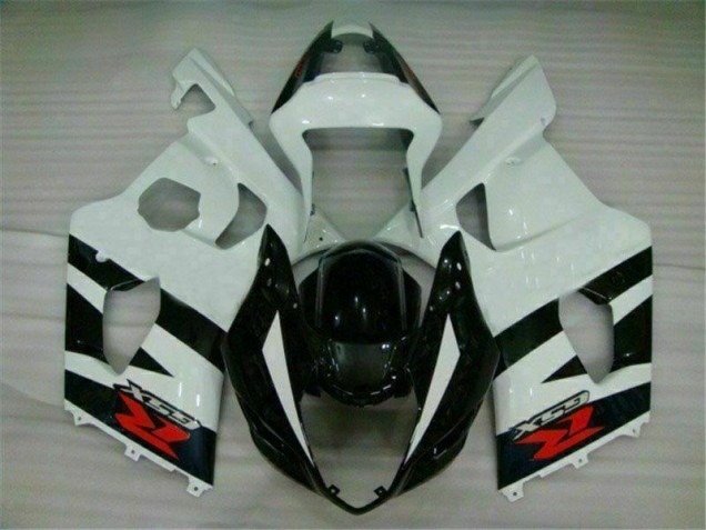 03-04 White Black GSXR 1000 Motorcycle Bodywork