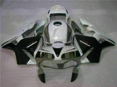 03-04 White CBR600RR Aftermarket Motorcycle Fairing