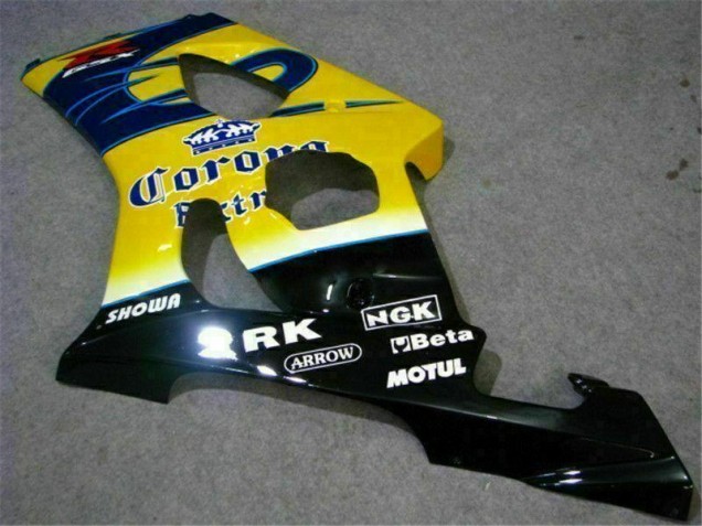03-04 Yellow Blue GSXR 1000 Motorcycle Fairings