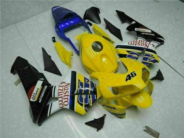 03-04 Yellow CBR600RR Motorcycle Fairings 03-04 Yellow CBR600RR Motorcycle Fairings