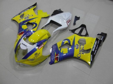 03-04 Yellow Corona GSXR 1000 Motorcycle Fairings