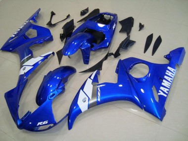 03-05 Blue YZF R6 Motorcycle Fairings
