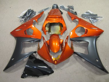 03-05 Orange Black YZF R6 Motorcycle Fairing