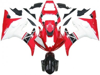 03-05 Red White Black YZF R6 Motorcycle Fairing