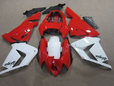 03-05 Red White Ninja ZX10R Motorcycle Fairings