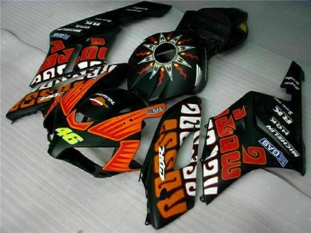 04-05 Black Orange CBR1000RR Motorcycle Fairings 04-05 Black Orange CBR1000RR Motorcycle Fairings