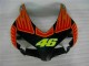 04-05 Black Orange CBR1000RR Motorcycle Fairings 04-05 Black Orange CBR1000RR Motorcycle Fairings