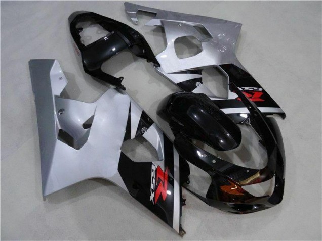04-05 Black Silver GSXR 600/750 Motorcycle Fairings 04-05 Black Silver GSXR 600/750 Motorcycle Fairings