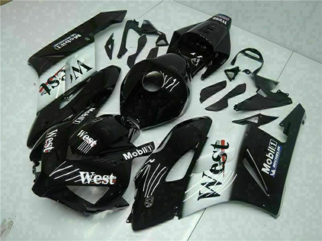 04-05 Black West CBR1000RR Motorcycle Fairings 04-05 Black West CBR1000RR Motorcycle Fairings