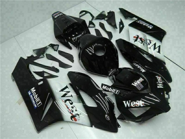 04-05 Black West CBR1000RR Motorcycle Fairings 04-05 Black West CBR1000RR Motorcycle Fairings