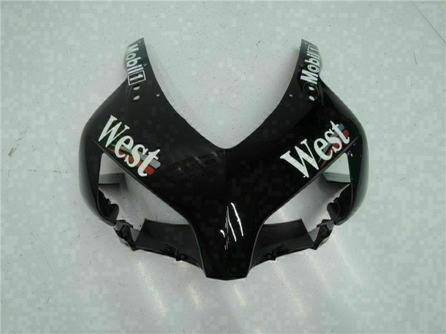 04-05 Black West CBR1000RR Motorcycle Fairings 04-05 Black West CBR1000RR Motorcycle Fairings
