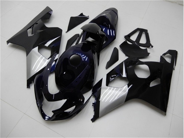 04-05 Blue Silver GSXR 600/750 Motorcycle Fairings
