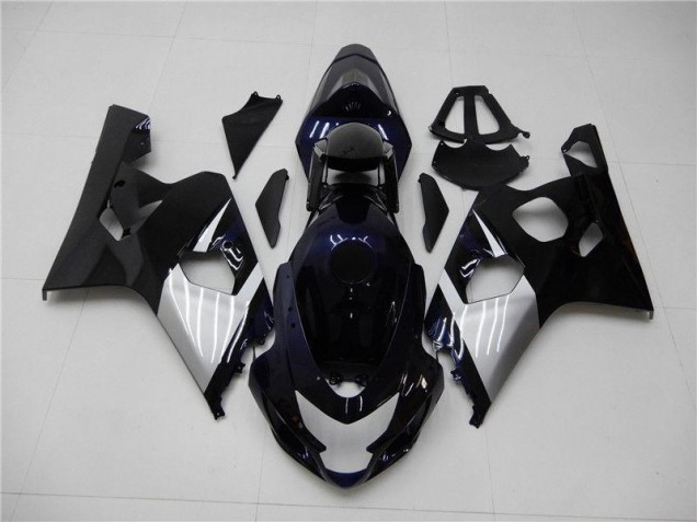 04-05 Blue Silver GSXR 600/750 Motorcycle Fairings