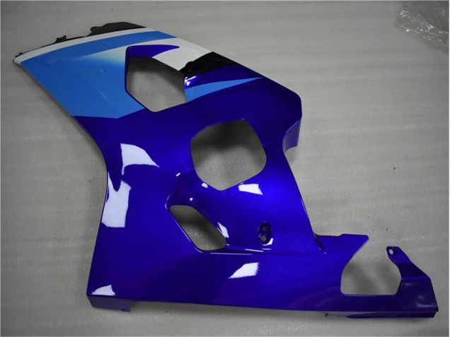 04-05 Blue White GSXR 600/750 Motorcycle Fairings