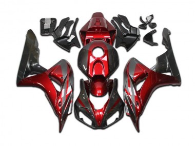 04-05 Candy Red Grey Black CBR1000RR Motorcycle Fairings
