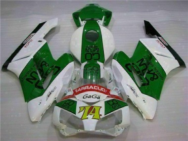 04-05 Green White CBR1000RR Motorcycle Fairings