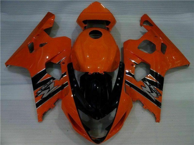 04-05 Orange Black GSXR 600/750 Motorcycle Bodywork 04-05 Orange Black GSXR 600/750 Motorcycle Bodywork