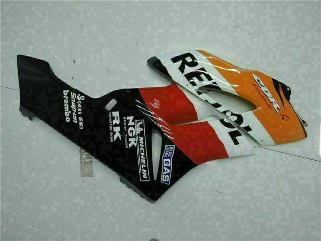 04-05 Orange Black Repsol CBR1000RR Motorcycle Fairings 04-05 Orange Black Repsol CBR1000RR Motorcycle Fairings