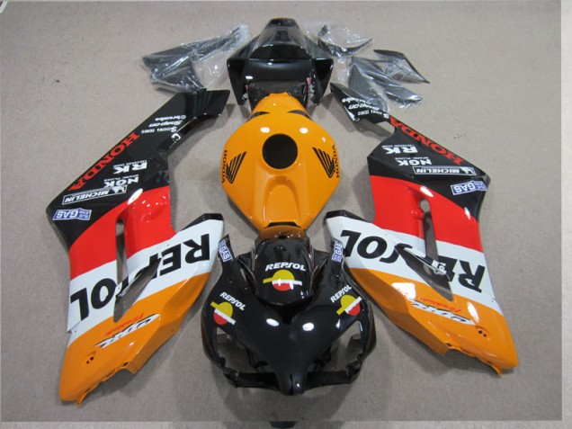 04-05 Orange Red Repsol CBR1000RR Motorcycle Fairings 04-05 Orange Red Repsol CBR1000RR Motorcycle Fairings