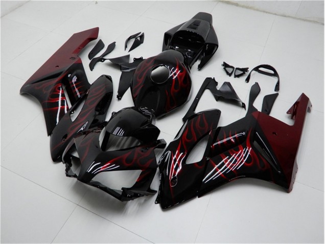04-05 Red Black CBR1000RR Motorcycle Bodywork 04-05 Red Black CBR1000RR Motorcycle Bodywork