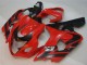 04-05 Red Black GSXR 600/750 Motorcycle Fairing 04-05 Red Black GSXR 600/750 Motorcycle Fairing